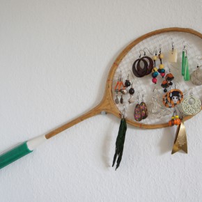 Ohrringhalter upcycling
