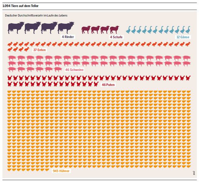 Fleischatlas 2013_Lebenslanger Fleischkonsum in Deutschland