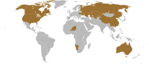 Karte Urangewinnung